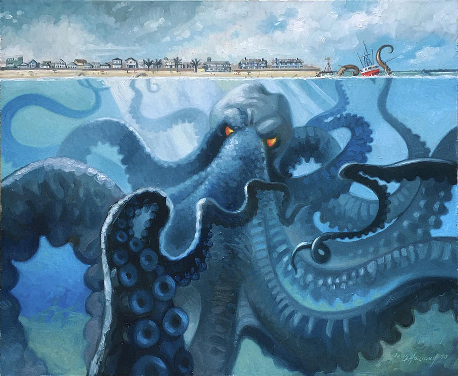 Kraken Painting