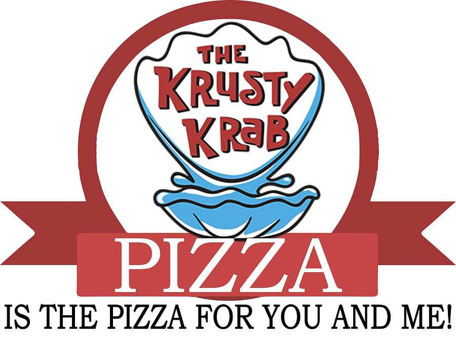 The Krusty Krab Pizza Poster Painting by Selina Miller Fine Art America