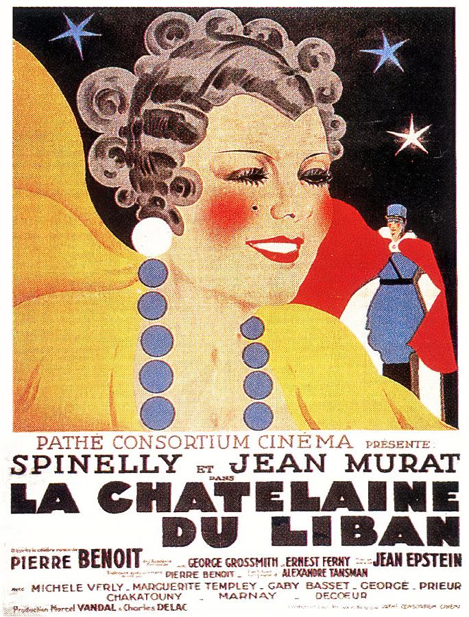 ''The Lady of Lebanon'', 1934 - art by Jean-Adrien Mercier Mixed Media ...