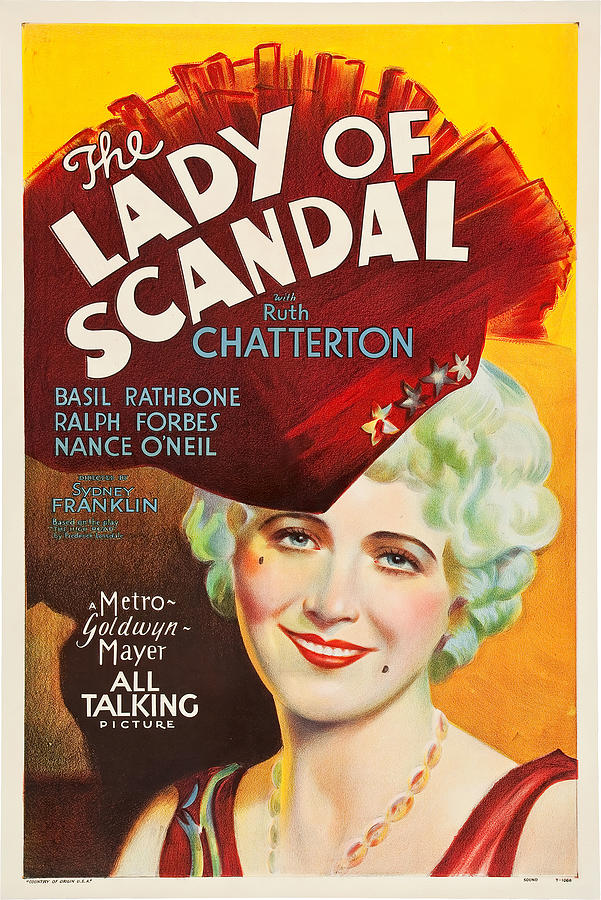 the Lady Of Scandal, 1930 Mixed Media