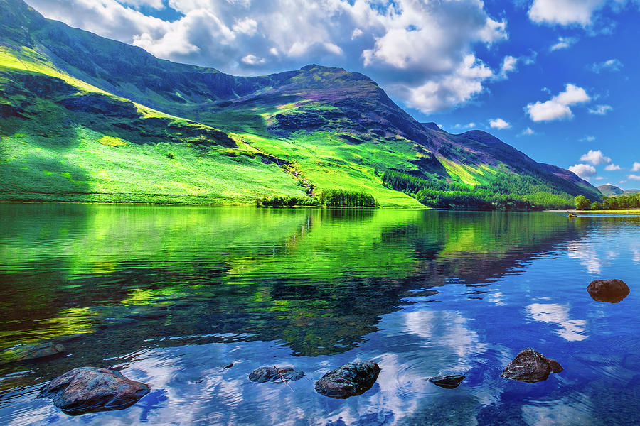 The Lake District in England Photograph by Karel Miragaya