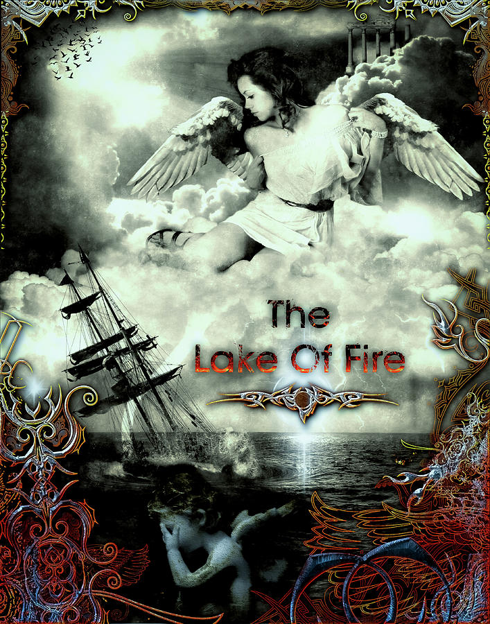 The Lake Of Fire Digital Art by Michael Damiani