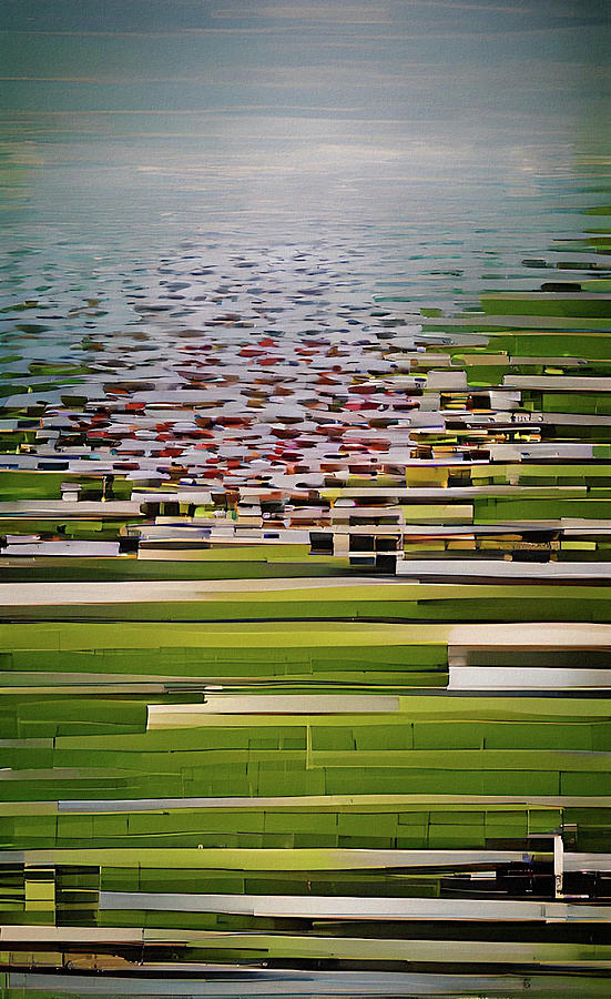 The Lake Digital Art by Richard Reeve