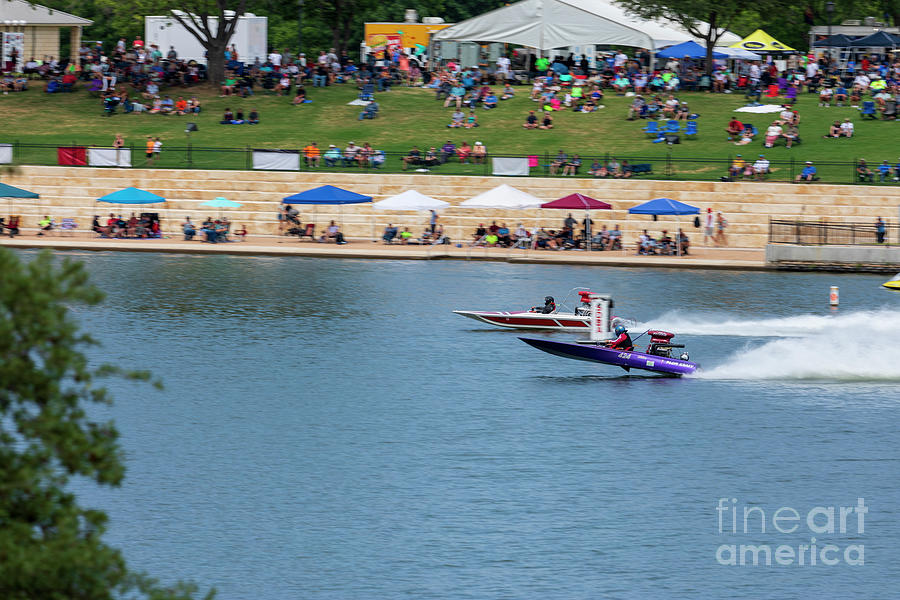 The Lakefest Drag Boat Races transforms Lake Marble Falls into a liquid