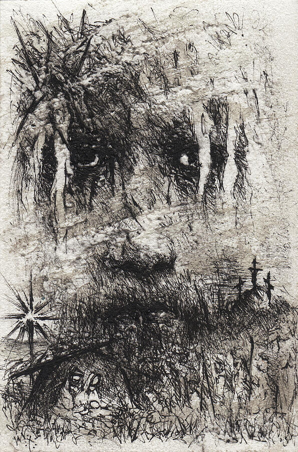 Jesus Christ Drawing - Lamb of God by William Russell Nowicki