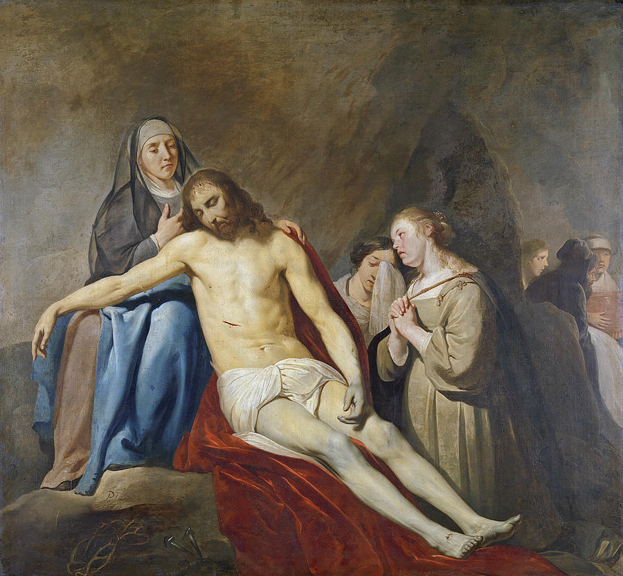 The Lamentation Painting by Pieter de Grebber