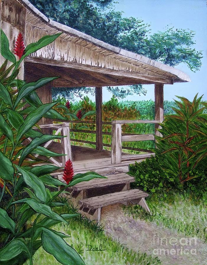 The Lanai Painting by Mary Deal