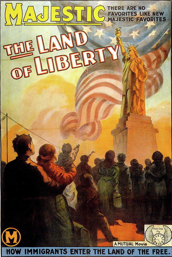 The Land of Liberty movie poster 1939 Mixed Media by Movie World Posters