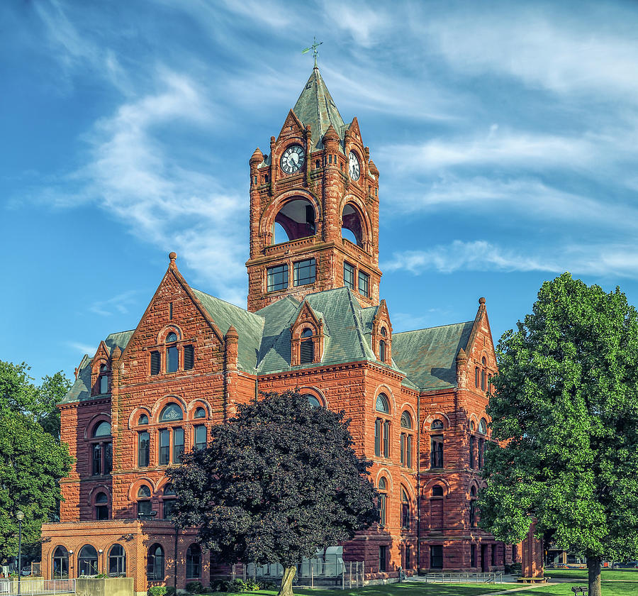 The LaPorte County Courthouse Photograph by Joseph S Giacalone