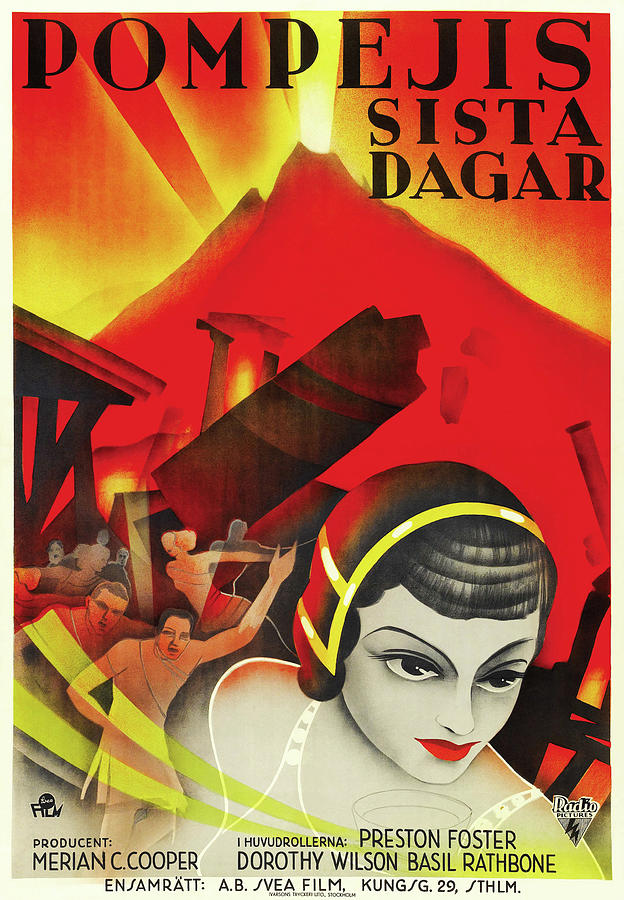 The Last Days of Pompeii 2, 1935 Mixed Media by Movie World Posters