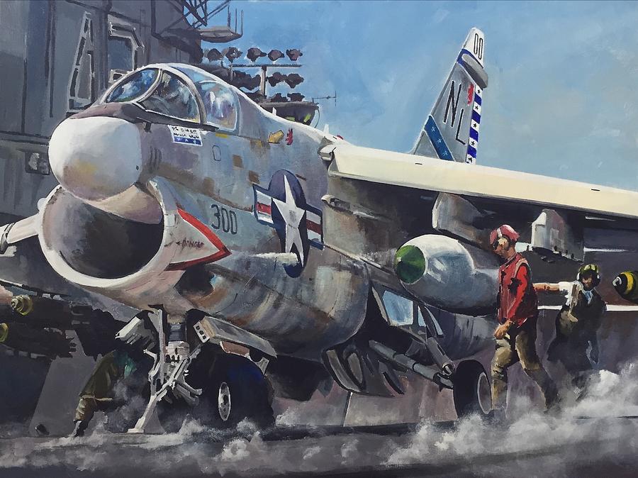 The Last Flight  Painting by Terence R Rogers