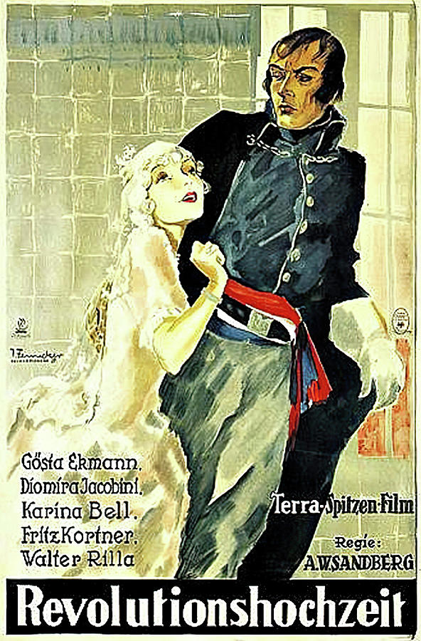 The Last Night, 1928 - art by Josef Fenneker Mixed Media by Movie World Posters