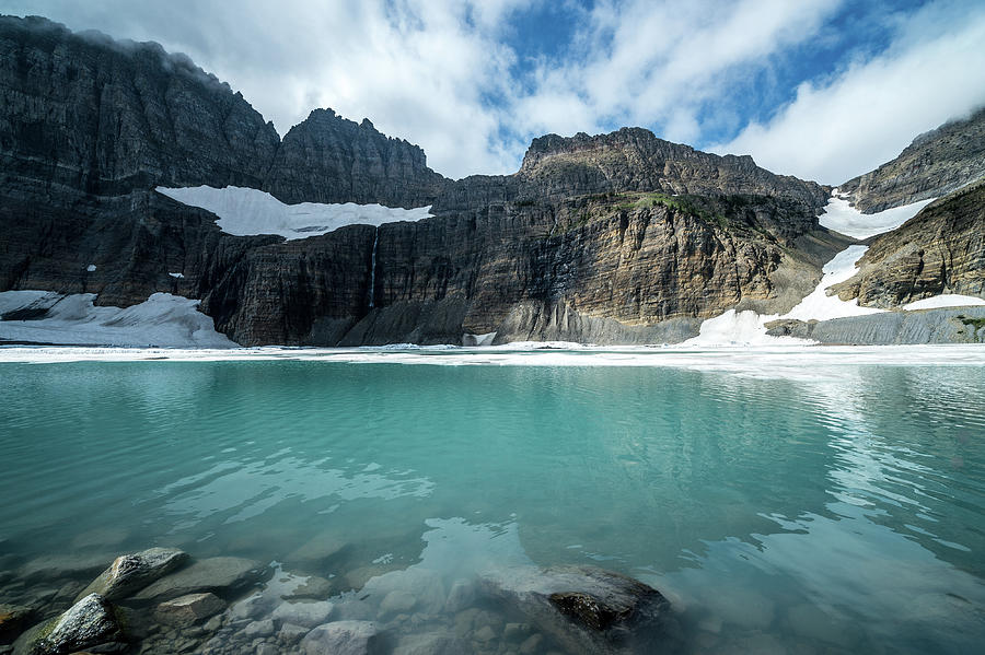 The Last of Glacier Photograph by Ian Matteson - Pixels