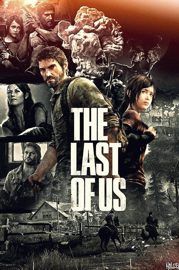 Movie Digital Art - The Last of Us Movie Poster by Joshua Wells
