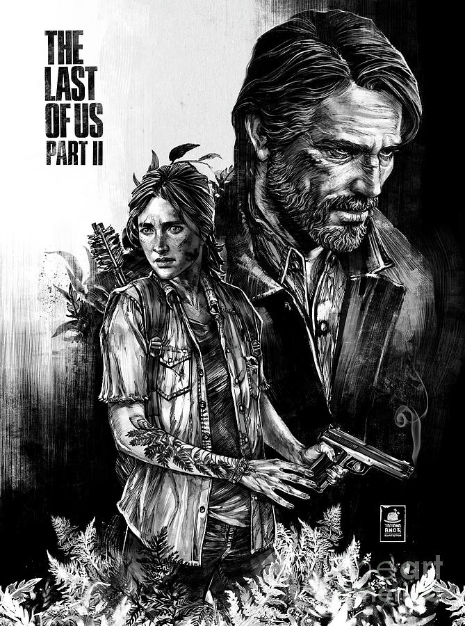 The Last Of Us Part II Drawing by Tatiana Anor - Pixels