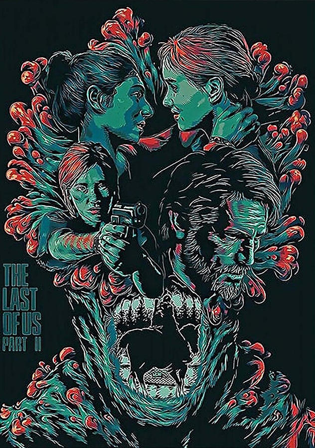 Vintage Digital Art - The Last of Us Poster  by Entenga Struced