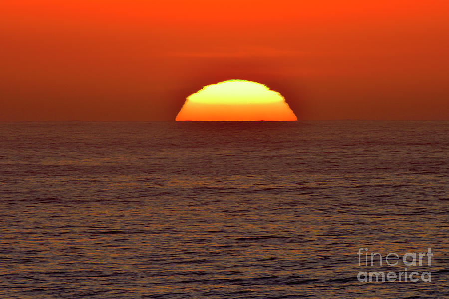 The Last Sunset of 2019 over the Pacific Photograph by Amazing Action Photo Video