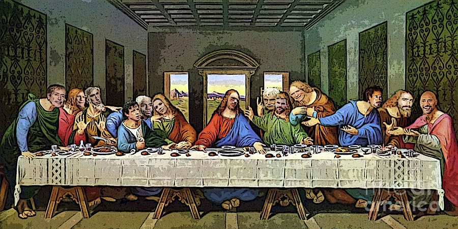 The last supper Digital Art by Graham Rhodes - Fine Art America