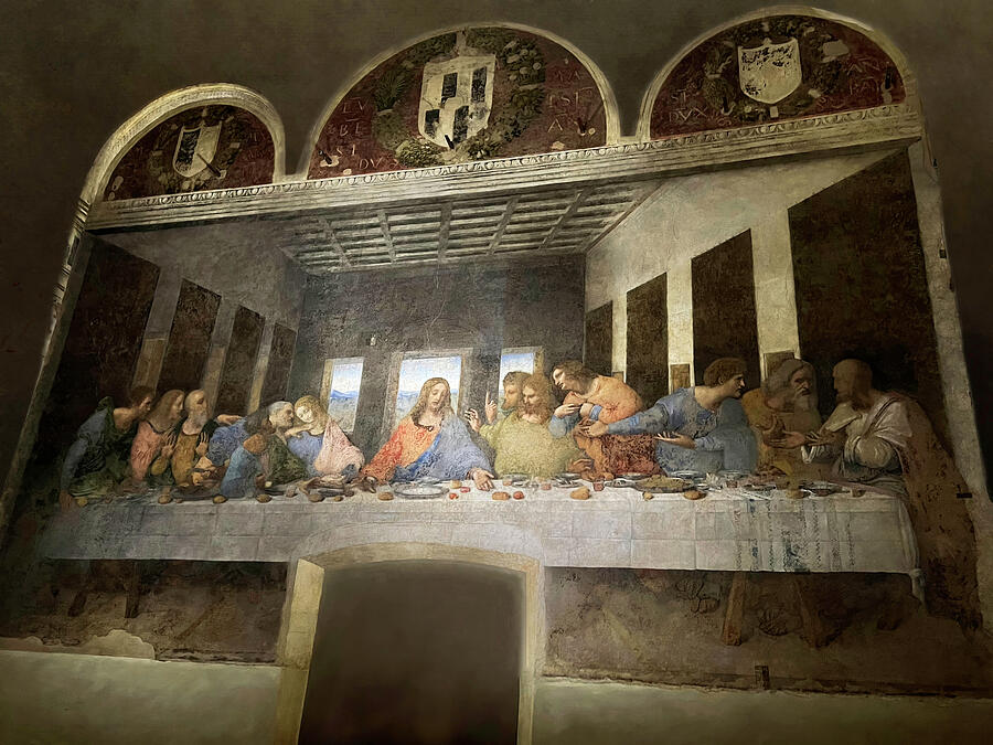 The Last Supper - Leonardo da Vinci Photograph by Donna Kennedy - Fine ...