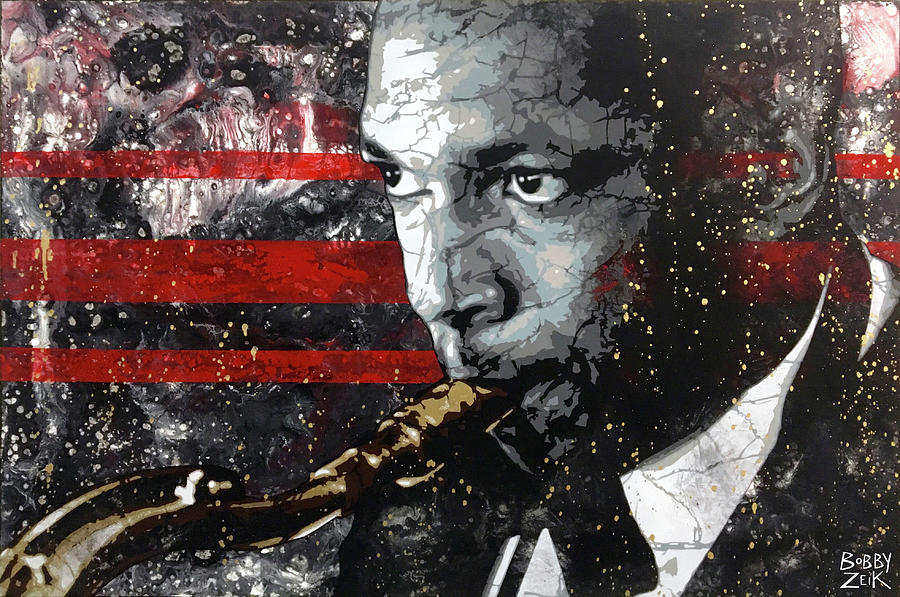 The Last Trane LE Painting by Bobby Zeik