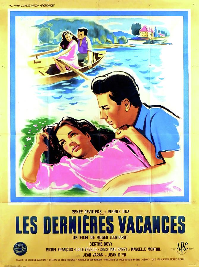 Vintage Mixed Media - The Last Vacation, 1948 - art by Boris Grinsson  by Movie World Posters