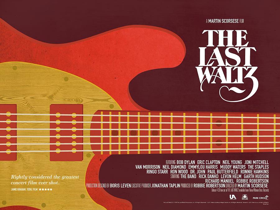Joni Mitchell Mixed Media - The Last Waltz, 1978 by Movie World Posters
