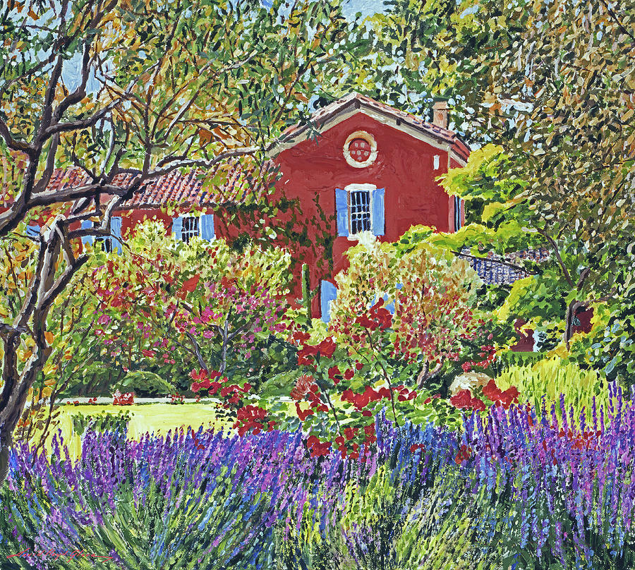 THE LAVENDER GARDEN by David Lloyd Glover THE LAVENDER GARDEN by David Lloyd Glover