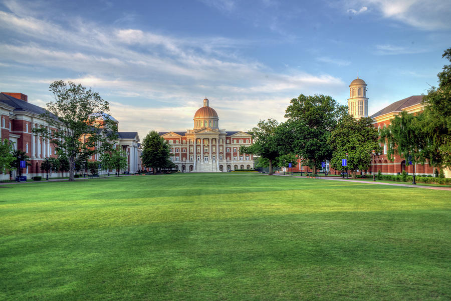 The Lawn at CNU Photograph by Jerry Gammon