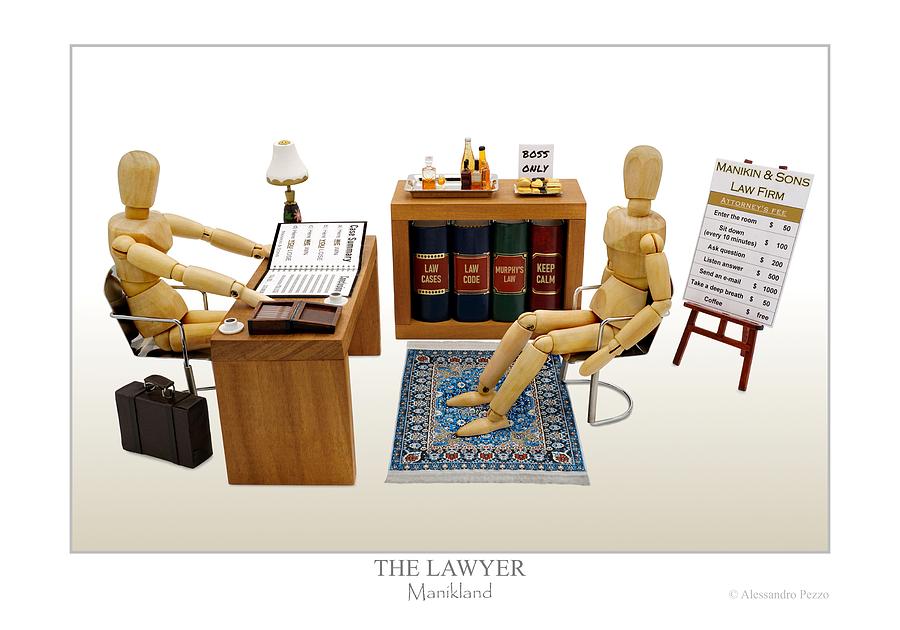 The Lawyer Photograph by Alessandro Pezzo