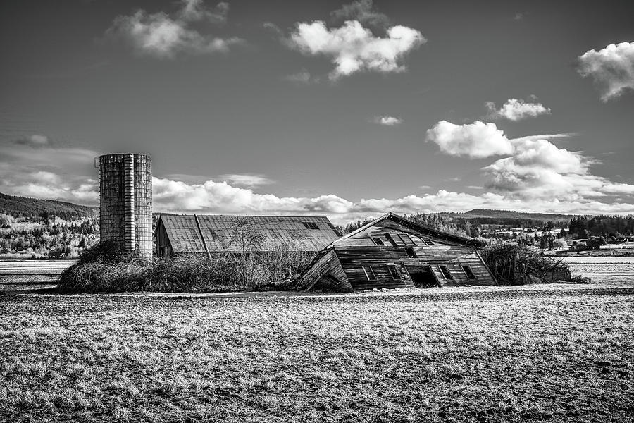 The Leaning Barn Photograph by Spencer McDonald