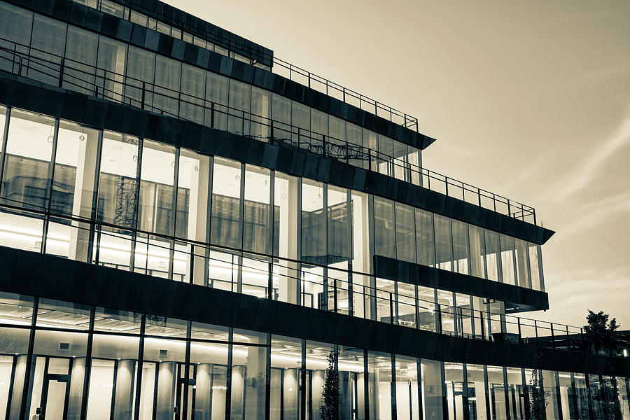 The Ledger Building In Downtown Bentonville Arkansas In Sepia ...