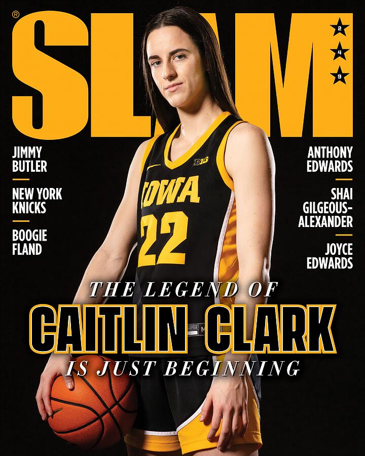 The Legend of Caitlin Clark SLAM Cover Photograph by SLAM Magazine