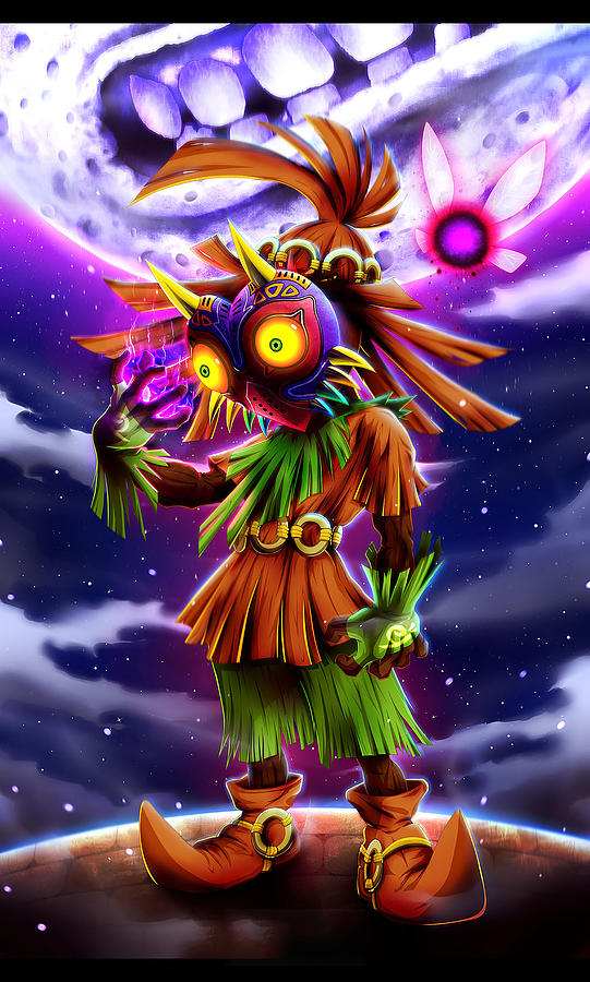 The Legend of Zelda - Majora's Mask Digital Art by Lac Lac | Pixels