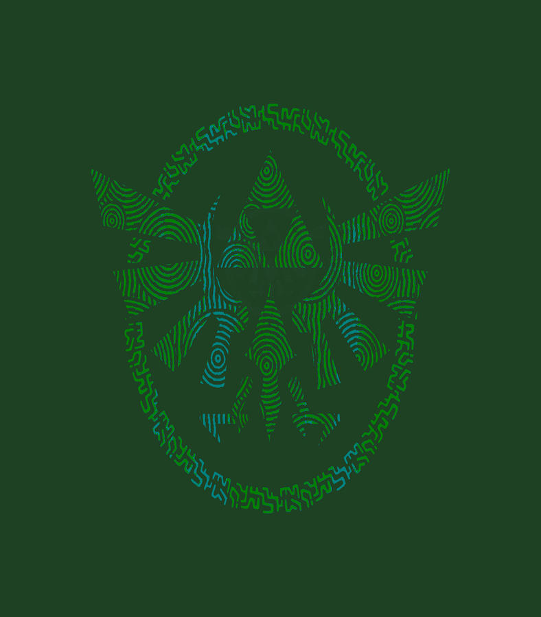 The Legend of Zelda Tears Of The Kingdom Hyrule Crest Digital Art by ...