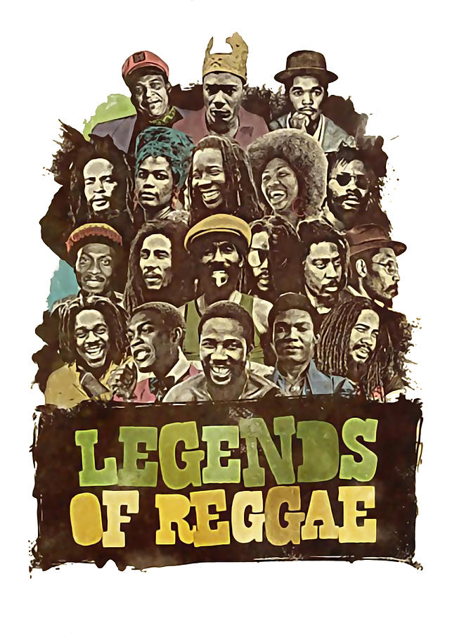 The Legends Of Reggae Painting by Hik Kih - Fine Art America