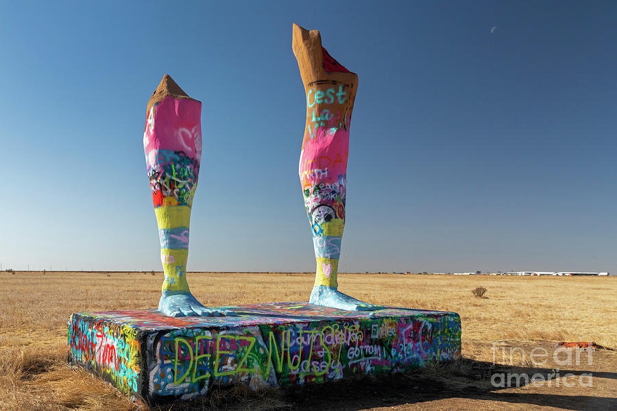 The Legs of Amarillo Photograph by Jim West