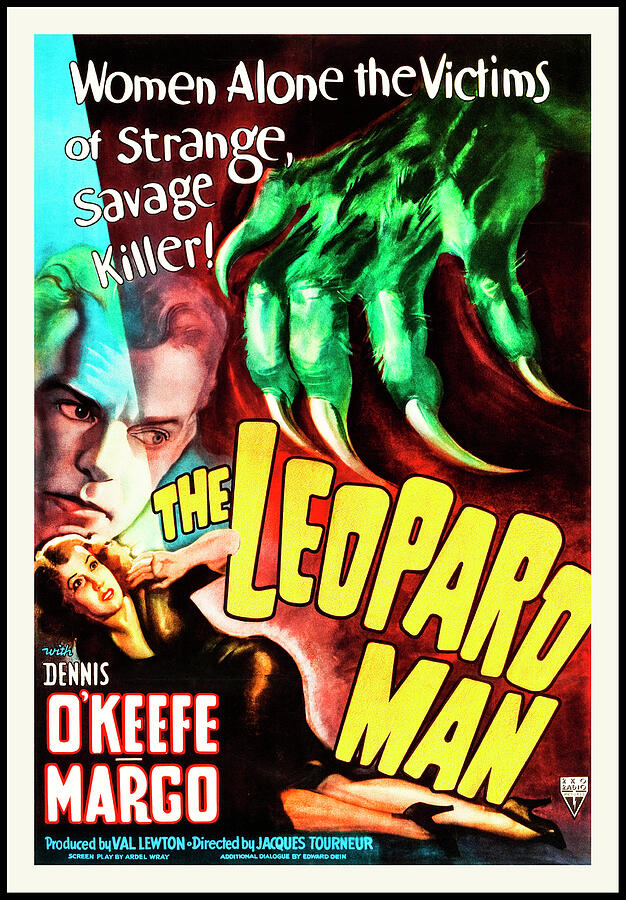 The Leopard Man Retro Vintage Horror Movie 1943 Photograph by Carol Japp The Leopard Man Retro Vintage Horror Movie 1943 Photograph by Carol Japp