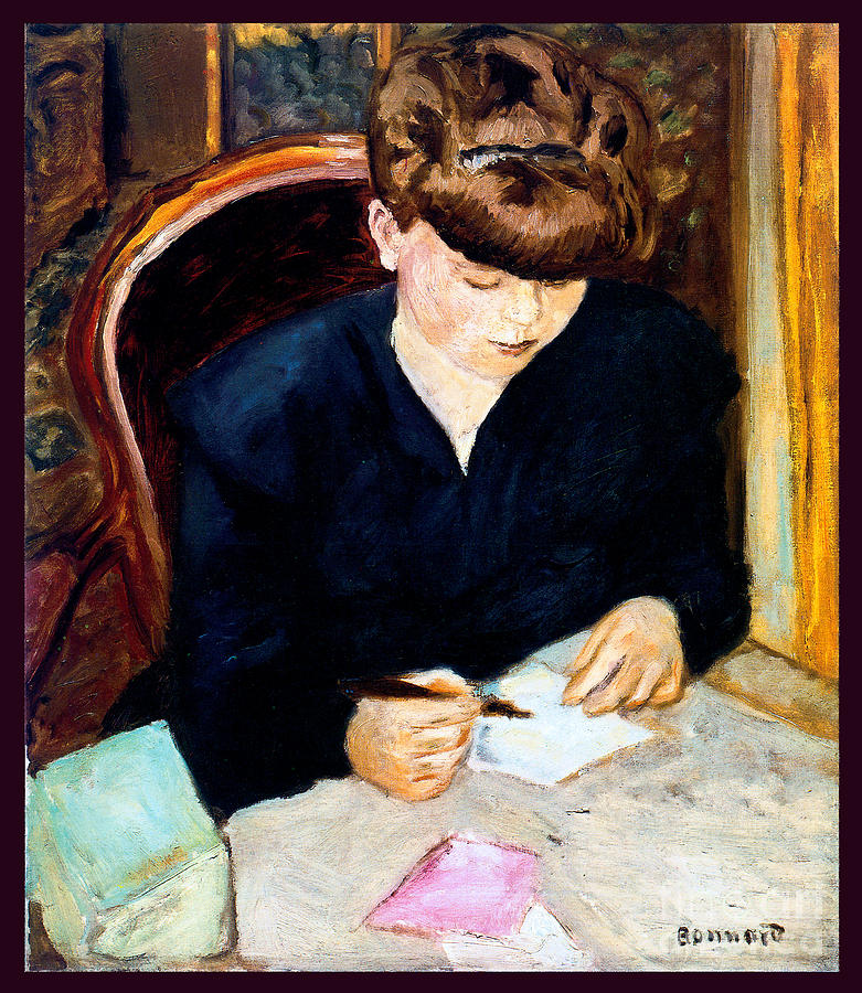 The Letter 1906 Painting