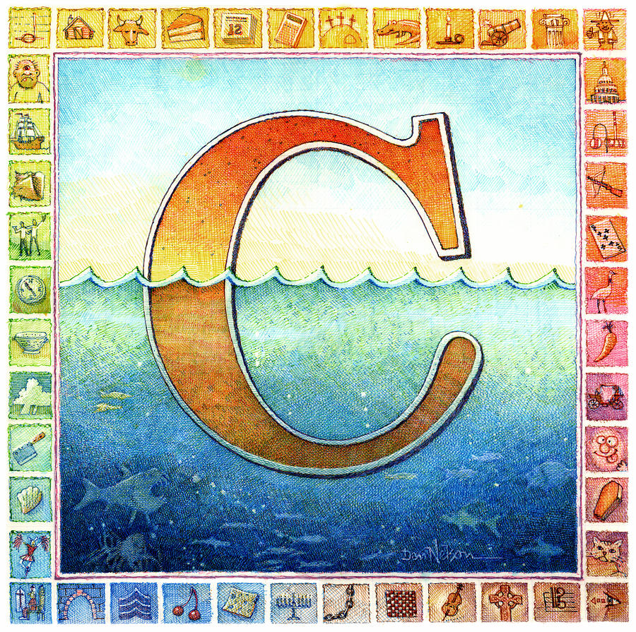 The Letter C Drawing