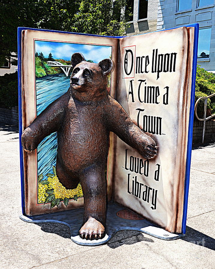 The Libeary Book Photograph by Tru Waters