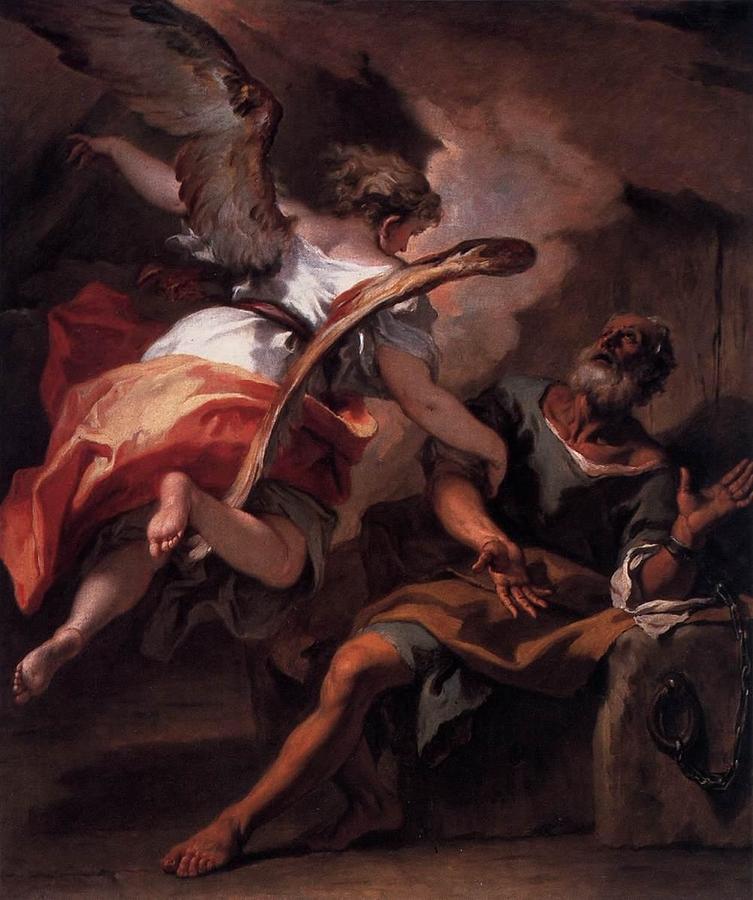 The Liberation of St Peter Painting by Sebastiano Ricci
