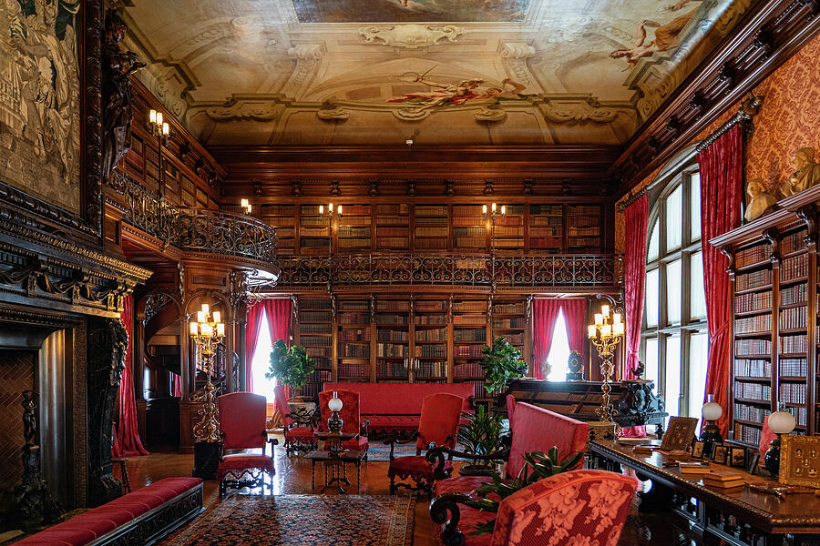 The Library Biltmore Estate Asheville North Carolina Photograph by