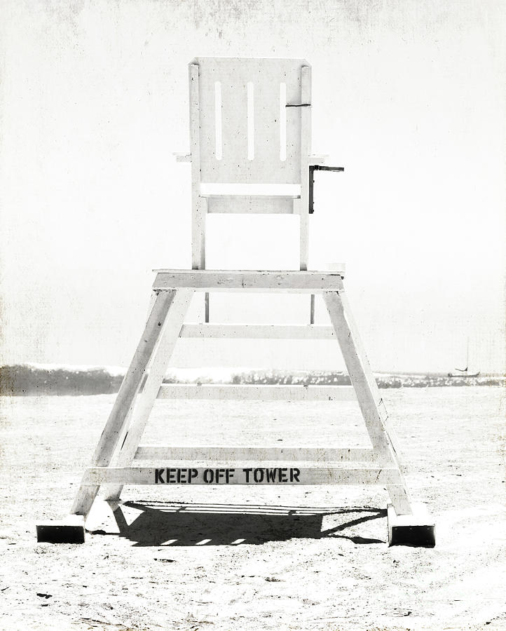 The Lifeguard Chair Photograph by Jennifer Camp