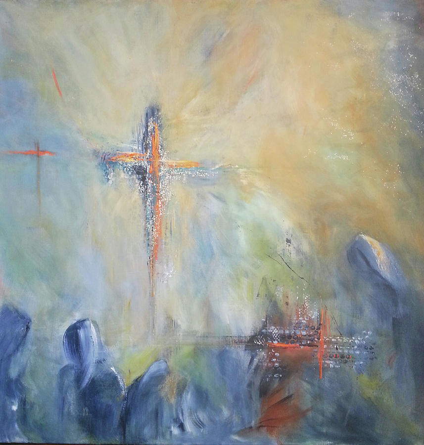The Light of Christ Painting by Roberta Rotunda