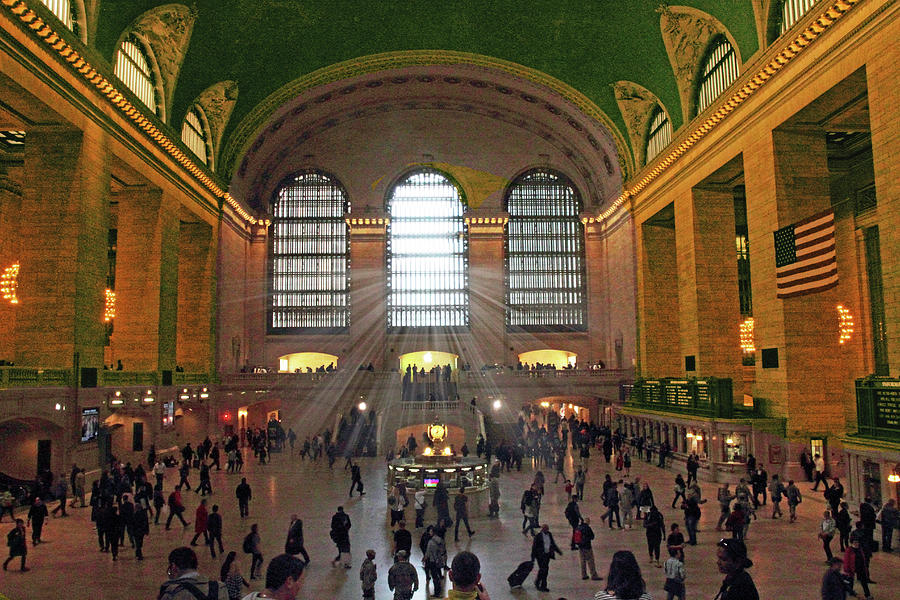 The Light of Grand Central  Photograph by Jessica Jenney