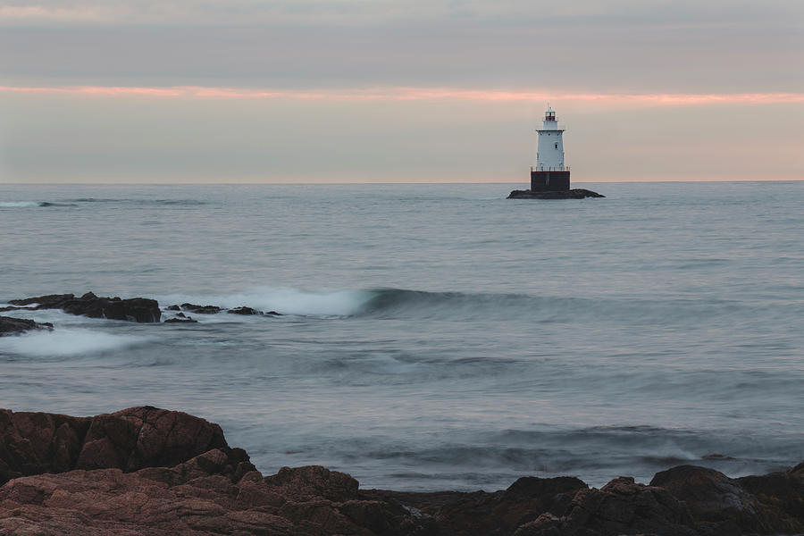 The Lighthouse At Sakonnet Point Photograph by Andrew Pacheco