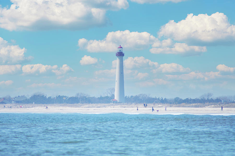 The Lighthouse - Cape May New Jersey Photograph by Bill Cannon