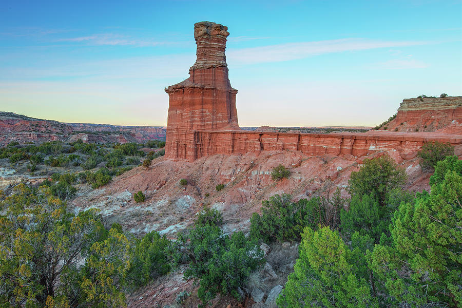 The Lighthouse in Palo Duro Canyon 1111 Photograph by Rob Greebon ...