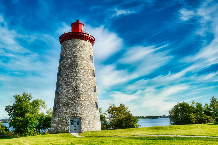 Lighthouse Photograph - The Lighthouse by Luc Chagnon