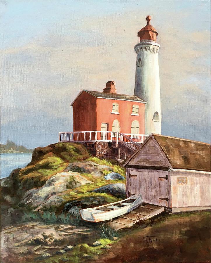 The Lighthouse  Painting by Sheila Tysdal